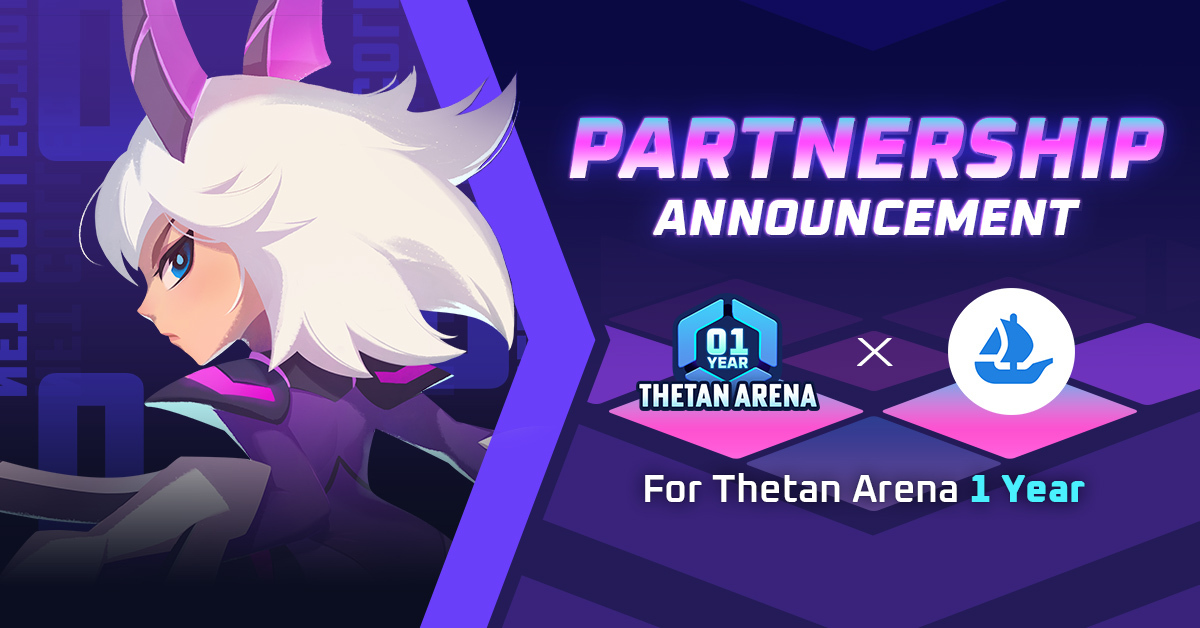 Thetan Arena To Be OpenSea’s One Of The First BNB Chain Partners